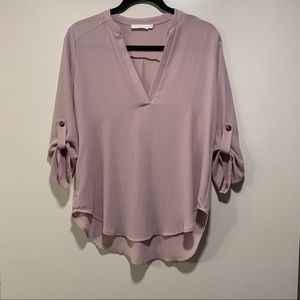 Mauve Blouse.